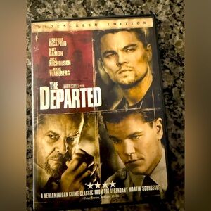 The Departed DVD Movie Action Suspense Martin Scorsese